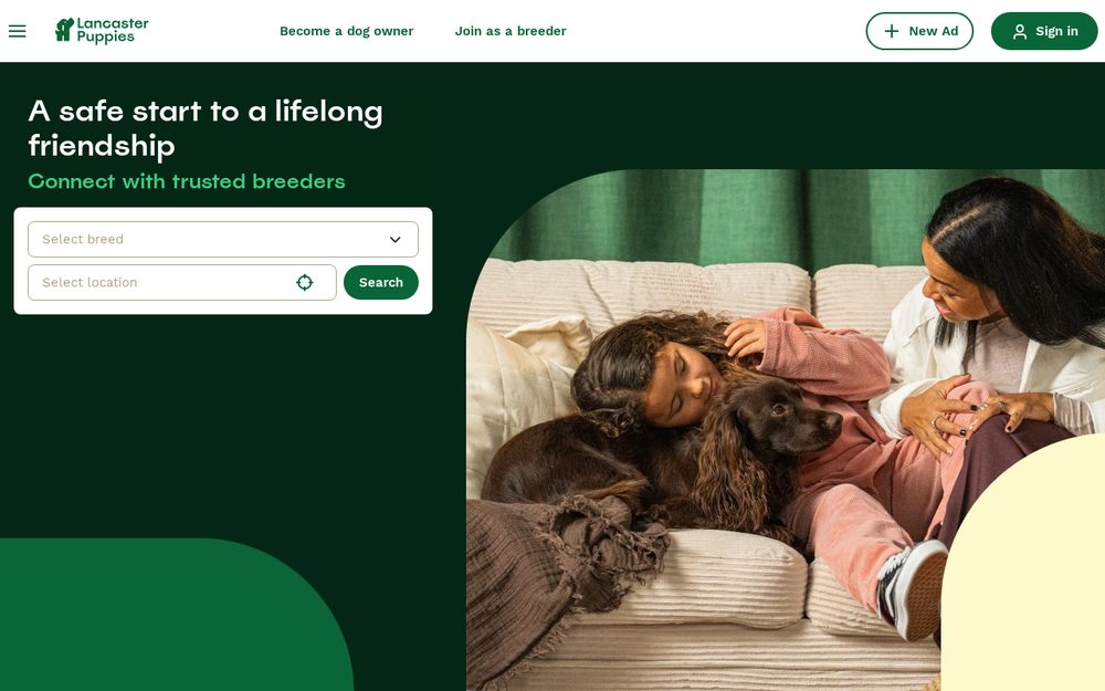 Lancaster Puppies homepage, our marketplace in United States
